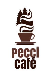 Logo Pecci Café, por Gabriella Turbiani
