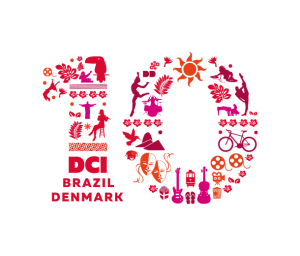 Instituto Cultural da Dinamarca - marca comemorativa de 10 anos