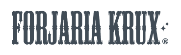 Logotipo para a Forjaria Krux, por Gabriella Turbiani