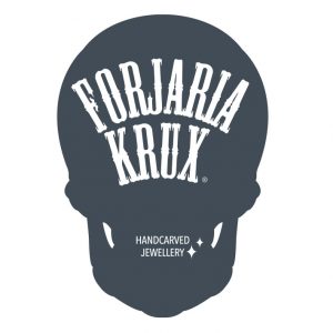 Logotipo para a Forjaria Krux, por Gabriella Turbiani