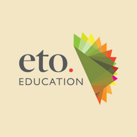 Logotipo Eto.education, startup de coach em vendas, por Gabriella Turbiani