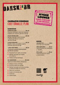 Cardápio Hygge Lounge Festival Dansk!!BR